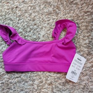 Jo + Jax ruffled up top youth large nwt